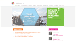 Desktop Screenshot of esn-utrecht.nl